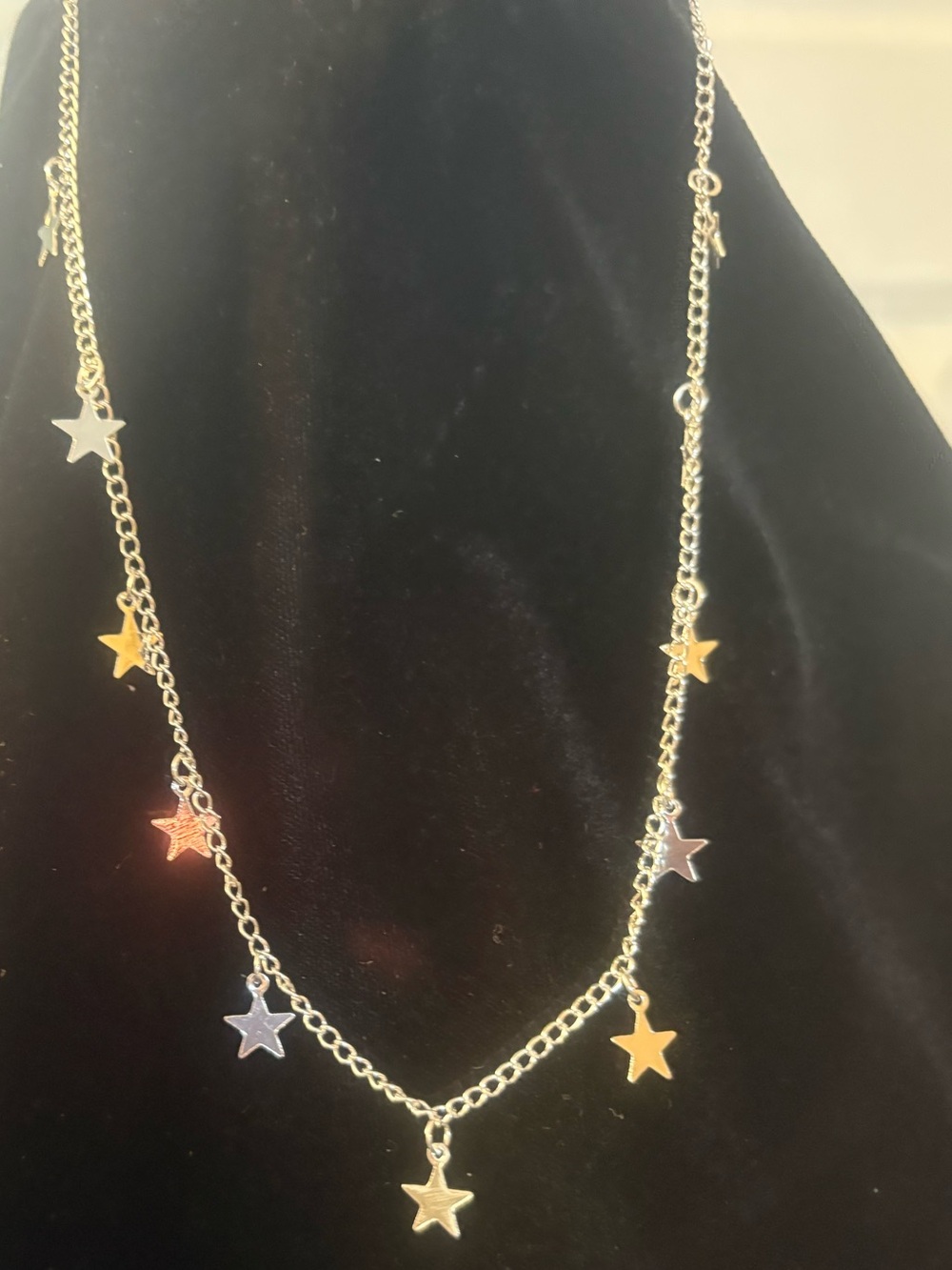 Silver Star Charm Necklace - Women Jewelry